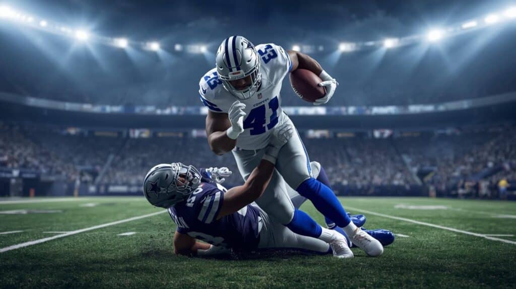 Quinnen Williams in Dallas Cowboys uniform after trade from Jets