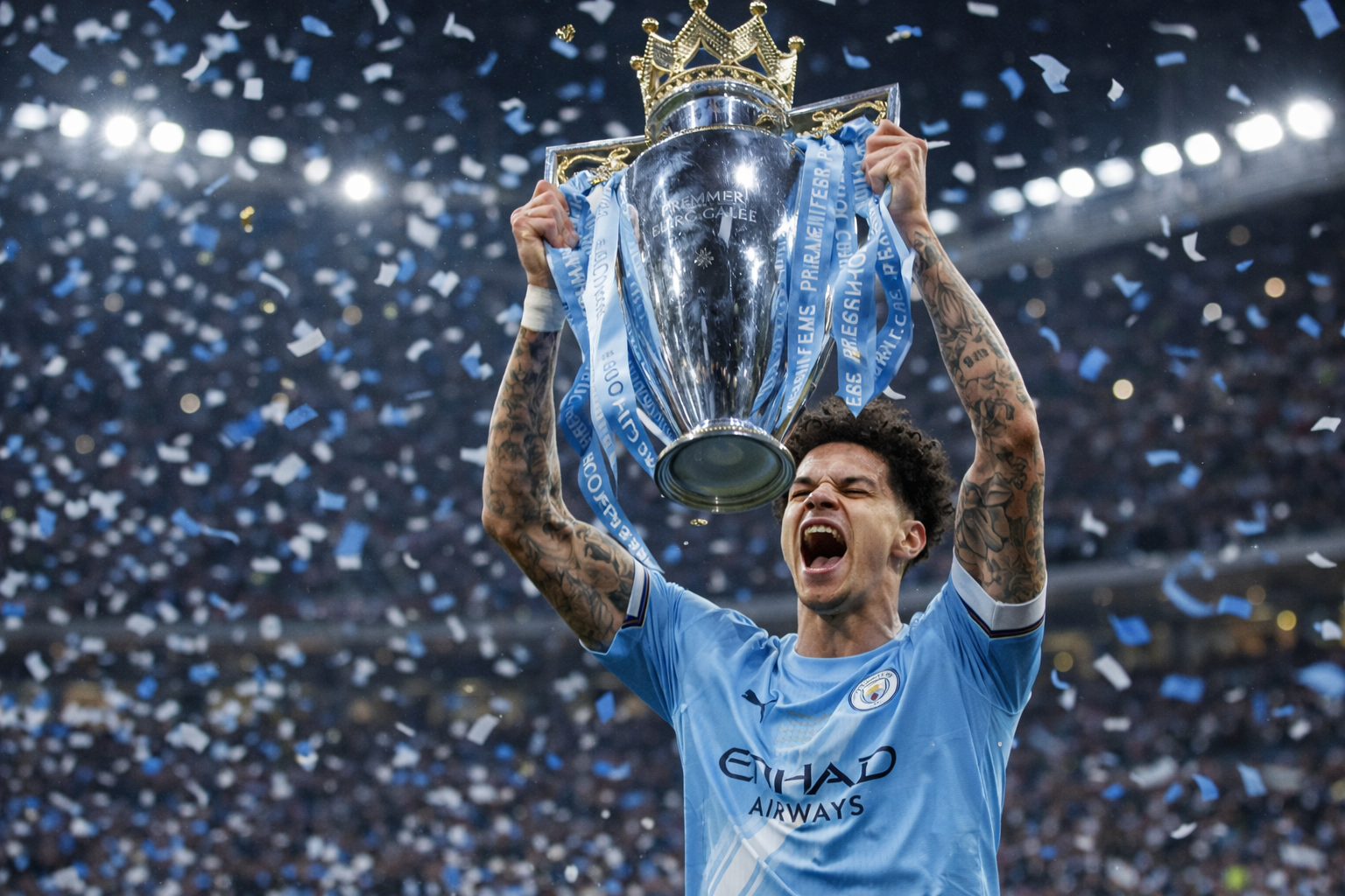 O’Reilly scoring in Arsenal vs Manchester City EFL Cup final