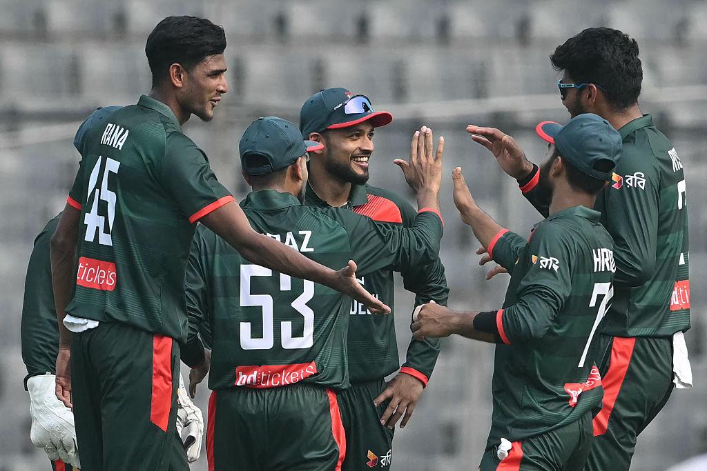 Pakistan vs Bangladesh international cricket match action